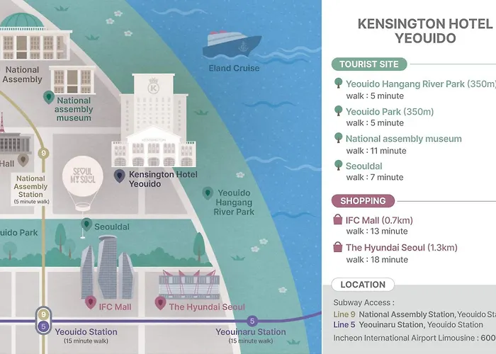 Отель Kensington Yeouido